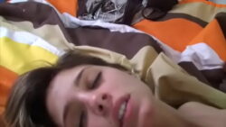 Amateur teen in her first porn casting with step brother